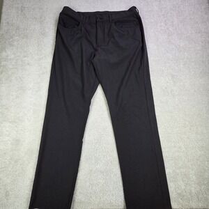 Callaway Mens Performance Golf Pants Black 36x31 Straight Fit Stretch